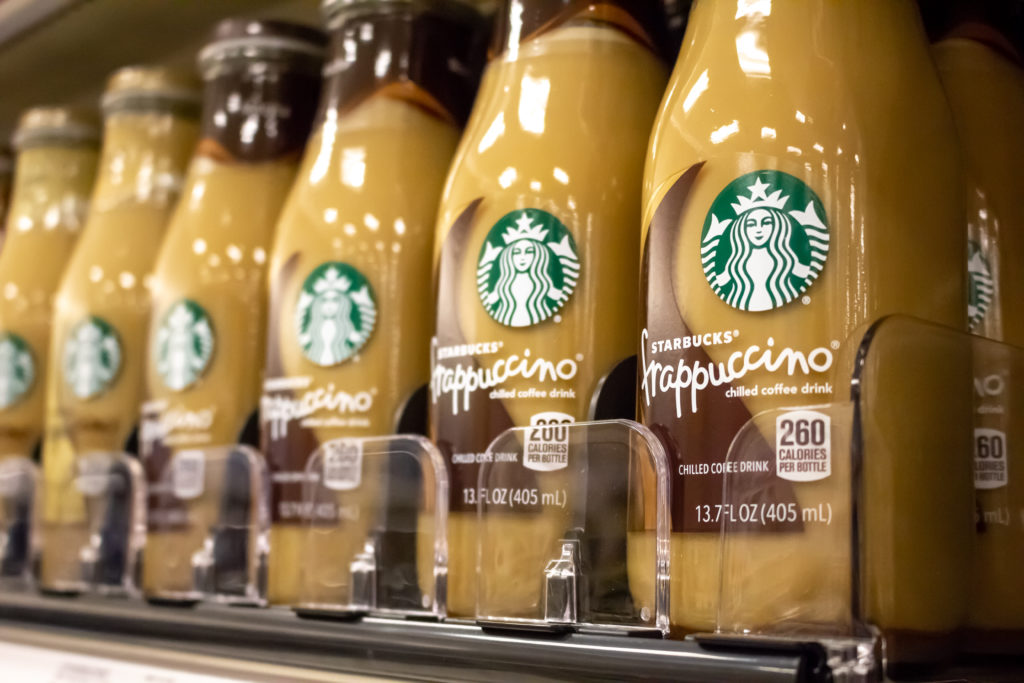 Over 300,000 Starbucks vanilla frappuccino glass bottles have been pulled off the shelves after fragments have been found.