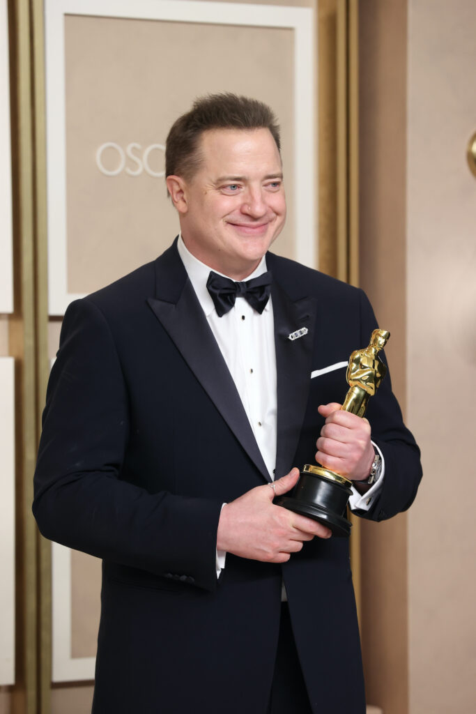 Brendan Fraser won his first Oscar for Best Actor with his performance in 'The Whale,' after a long-awaited comeback.