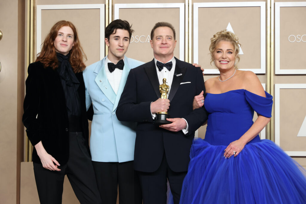 Brendan Fraser won his first Oscar for Best Actor with his performance in 'The Whale,' after a long-awaited comeback.