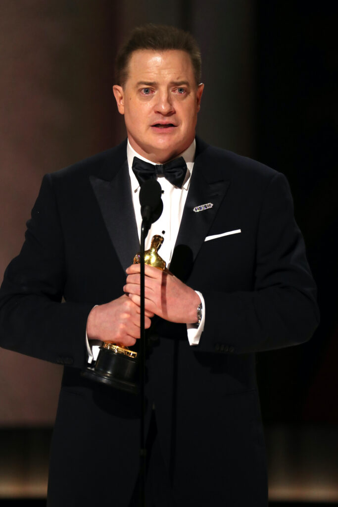 Brendan Fraser won his first Oscar for Best Actor with his performance in 'The Whale,' after a long-awaited comeback.