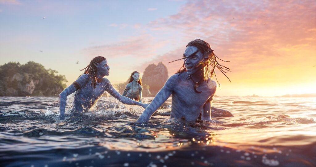 James Cameron's Avatar: The Way of the Water makes history as the third highest-grossing film of all time and will release digitally on March 28 with three hours of new never before seen extras. 