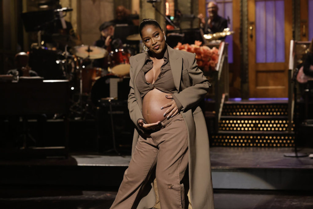 Keke Palmer is officially a part of the "Cool Mom Club." The 'Nope' actress welcomed her first child with boyfriend Darius Jackson on Saturday.