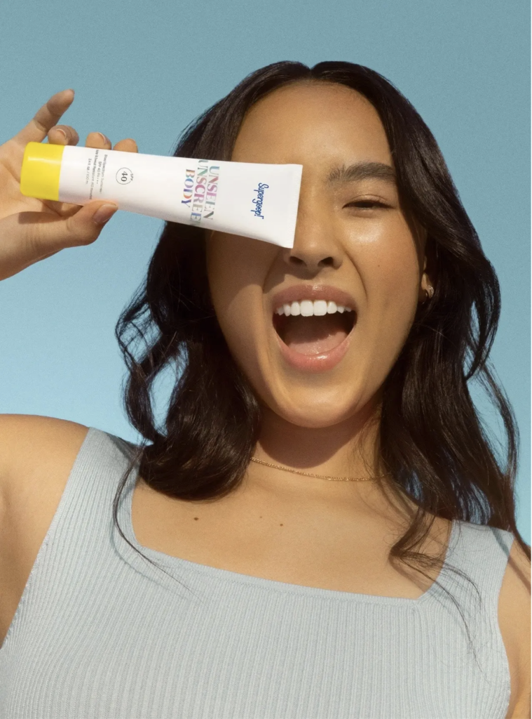 Get ready to bask in the ultimate sun protection experience. Supergoop just launched the body version of its viral Unseen Sunscreen this month. 