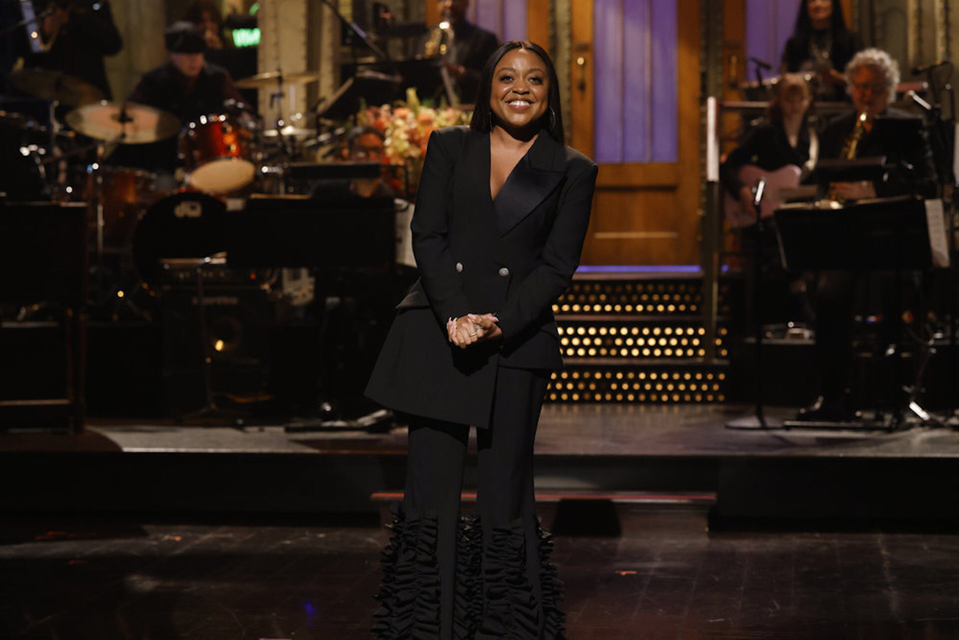 Quinta Brunson made her 'SNL' debut this weekend, where she used her monologue to uplift teachers and highlight their importance.