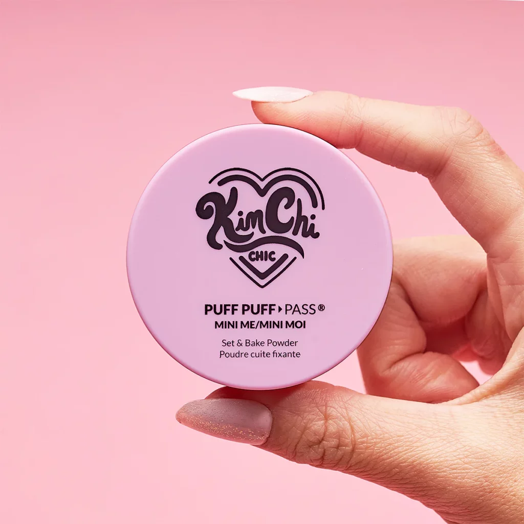 "Puff Puff Pass Set and Bake Powder" from Kim Chi Chic Beauty goes viral on Tik Tok this June, kicking off Pride Month by celebrating queer-owned brands.