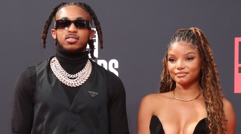 Halle Bailey fuels pregnancy rumors in baggy clothes alongside boyfriend DDG