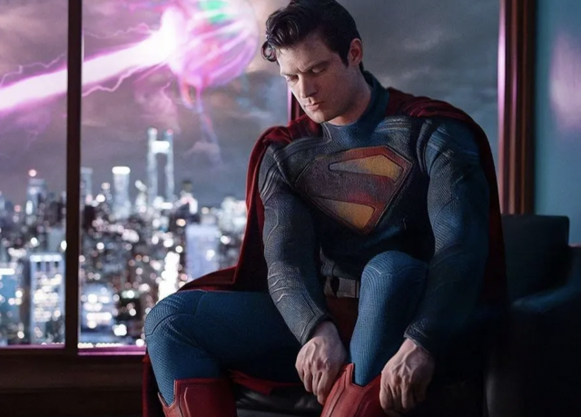 James Gunn released an official image of Superman: Legacy star David Corenswet donning his latest interpretation of the classic red, yellow, and blue suit.