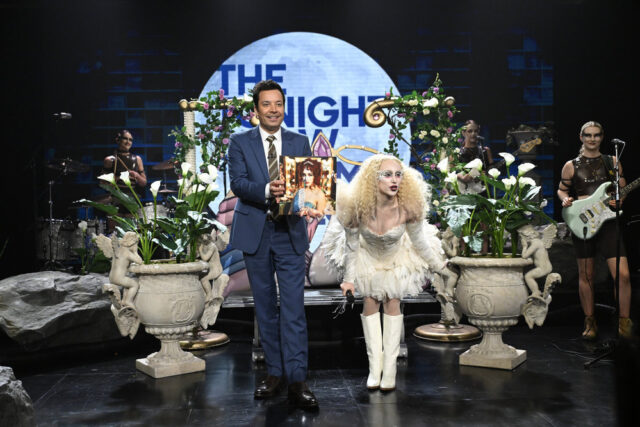 On the latest episode of 'The Tonight Show,' Chappell Roan joined Jimmy Fallon for the first time to discuss her album, style, and meteoric rise to fame.