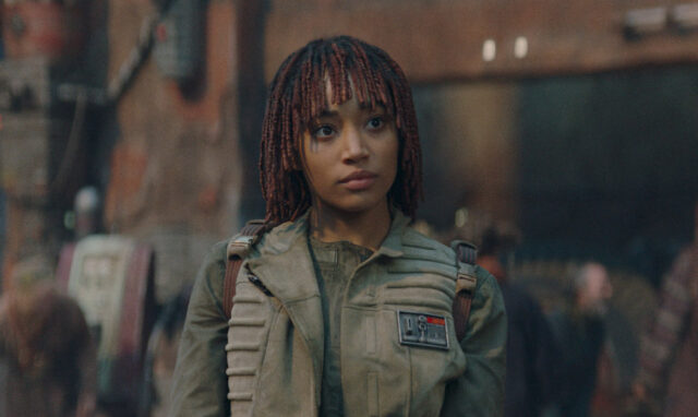 Amandla Stenberg, known for The Hunger Games and The Hate U Give, debuts in The Acolyte, the latest Star Wars installment now streaming on Disney+.