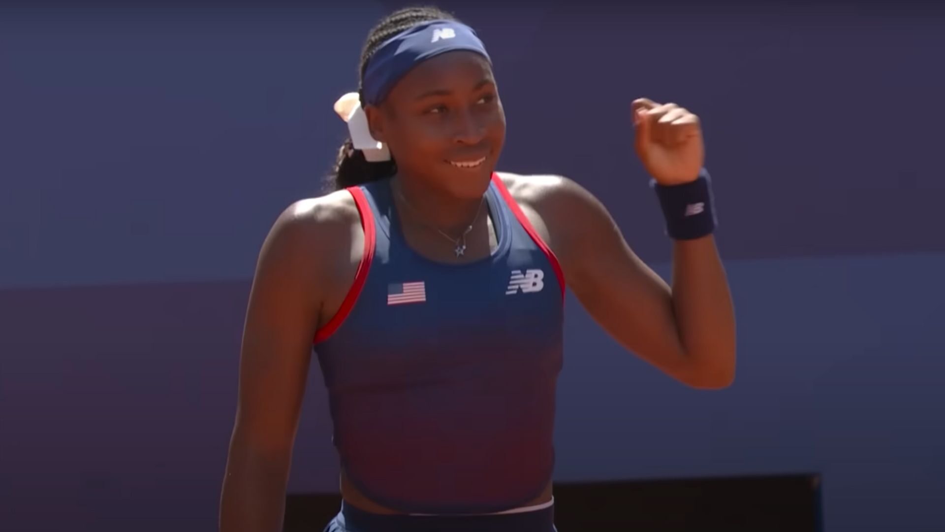 Coco Gauff is making monumental history as the youngest American woman to win a singles match at the Olympics, a title previously held by Venus Williams.