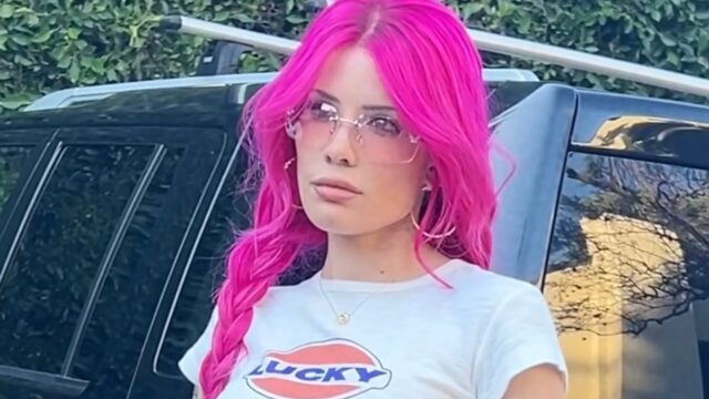 Halsey is teasing her new single titled 'Lucky,' which samples Britney Spears's iconic song of the same name.