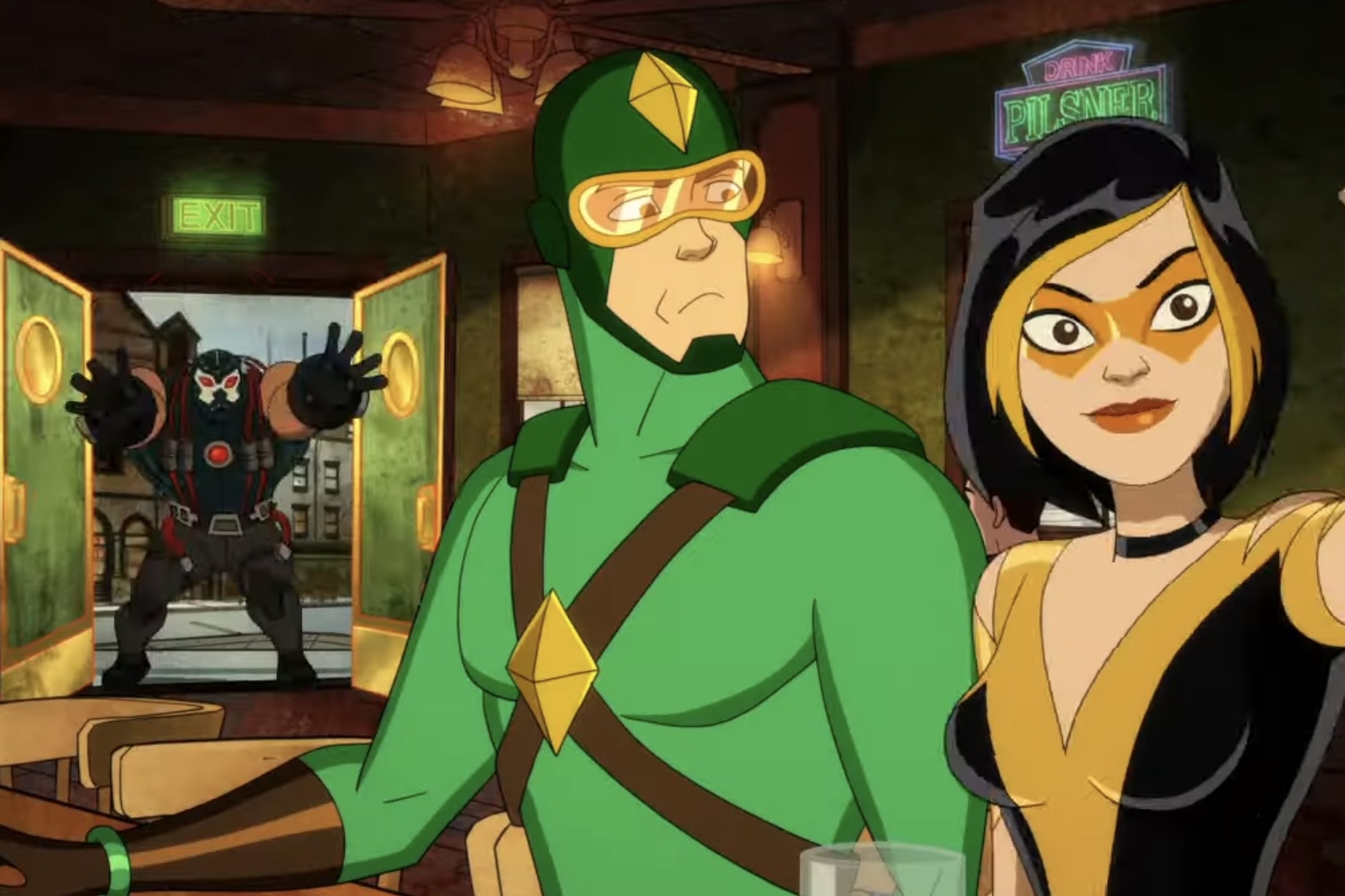 Viewers, prepare for a wild flight with Kite-Man, the most surprising DC protagonist yet, in an all-new animated series.