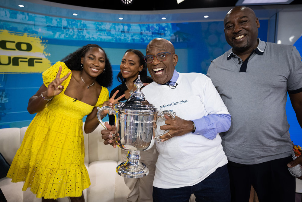 Coco Gauff makes history as the first Team USA flag bearer to represent the sport of tennis. Gauff is also the youngest Olympic opening ceremony flag bearer in US history.