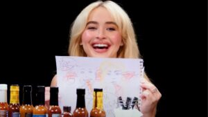 Sabrina Carpenter made her 'Hot Ones' debut on July 11, where she ate the world's spiciest wings while answering some questions about her career thus far.