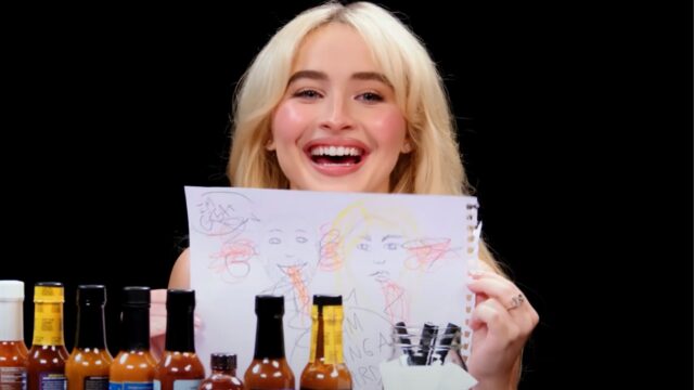 Sabrina Carpenter made her 'Hot Ones' debut on July 11, where she ate the world's spiciest wings while answering some questions about her career thus far.