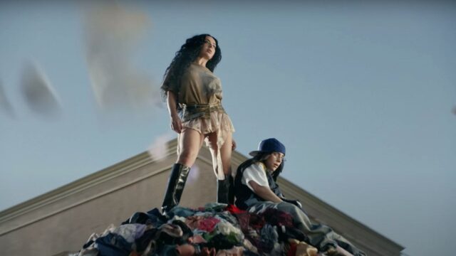 After releasing the 'Guess' remix music video, Charli xcx and Billie Eilish donated all unused undergarments from the video to survivors of domestic violence.