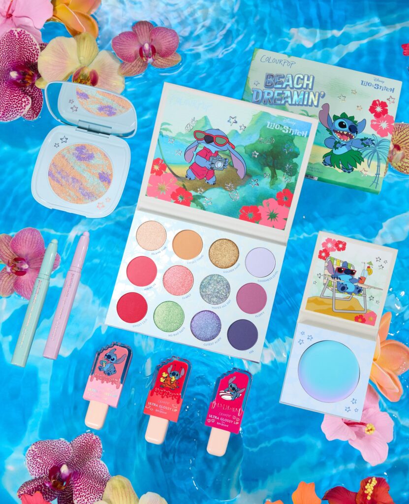 Fire up the Hawaiian rollercoaster ride as ColourPop teams up with Disney’s Lilo & Stitch to celebrate the new live-action film surfing into theatres this week.