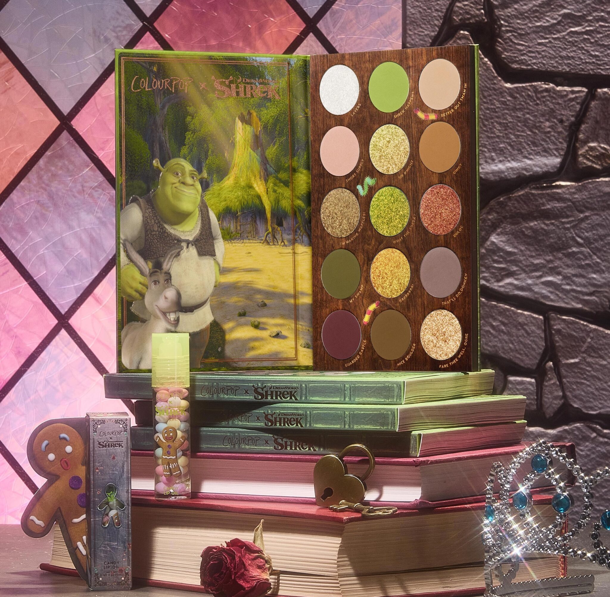 Get out of our swamp, but grab some makeup first. ColourPop has teamed up with DreamWorks to launch a limited-edition Shrek collection that’s equal parts nostalgic and swamp-chic.