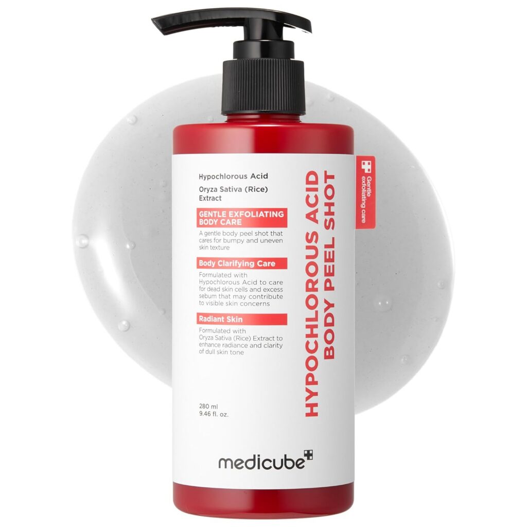 Consider this your official Glitter nod: our editors have a new body-care obsession, and it comes courtesy of K-beauty favorite medicube. The brand's Body Peel Shot and Kojic Acid Turmeric Brightening Body Wash have earned a permanent spot in our showers, leaving skin noticeably smoother and helping dark spots begin to fade from the very first use.