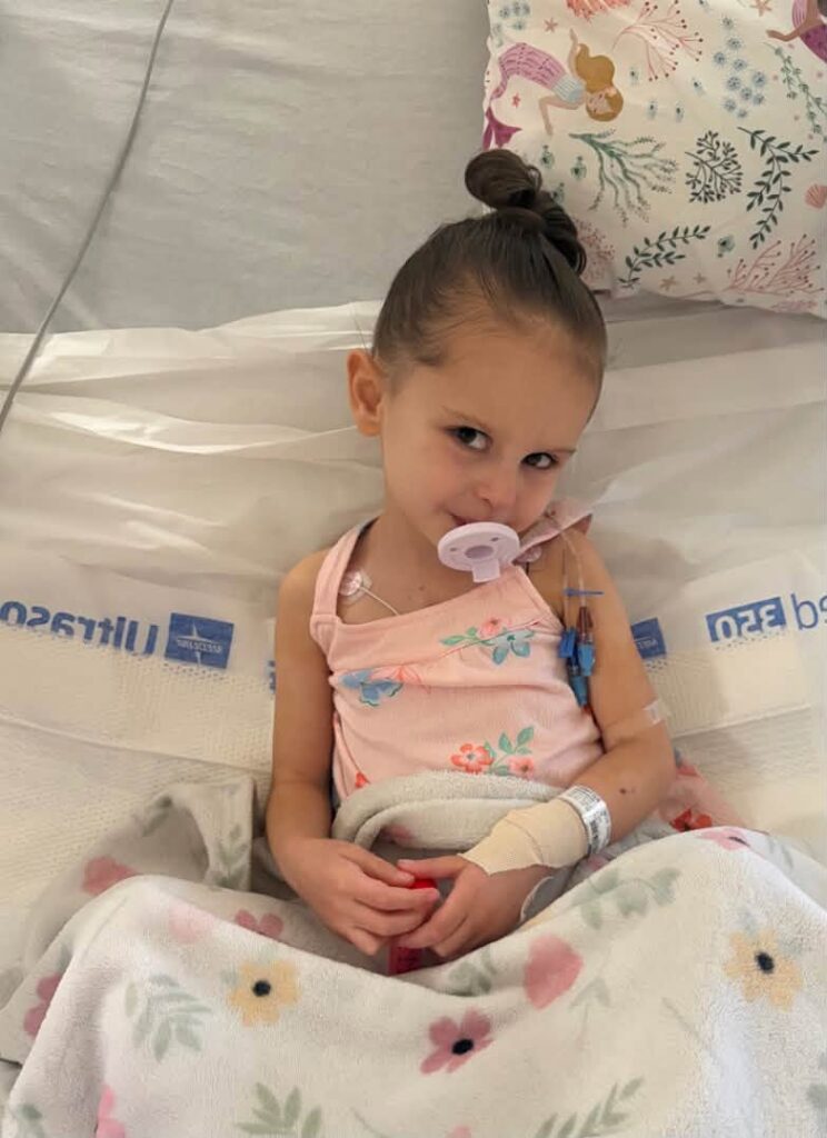Four-year-old Aria Cenatiempo was born with Tetralogy of Fallot. Here's how you can help her family find a rare medical answer and support her care.